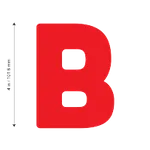 B