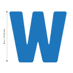 W
