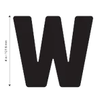 W