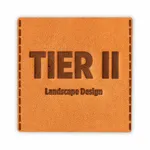 Vertical Debossed Outline