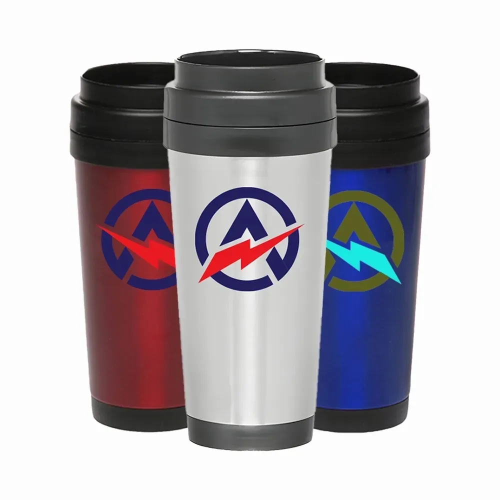 Stainless Steel Travel Mugs - Custom Patch Factory