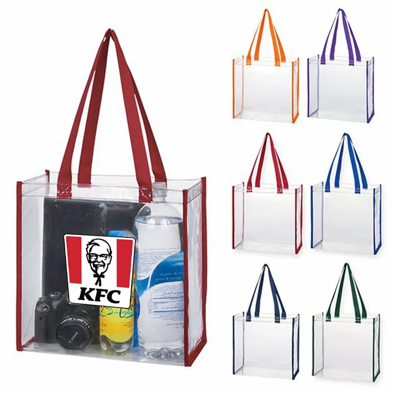 Clear Tote Bags - Custom Patch Factory