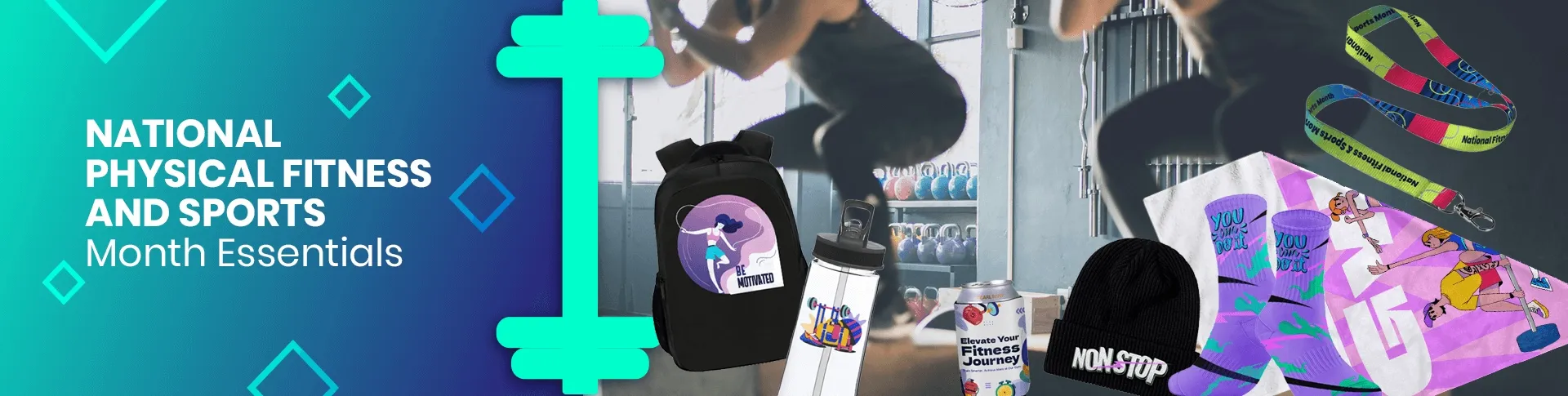 CustomPatchFactory.Com National Physical Fitness and Sports Month