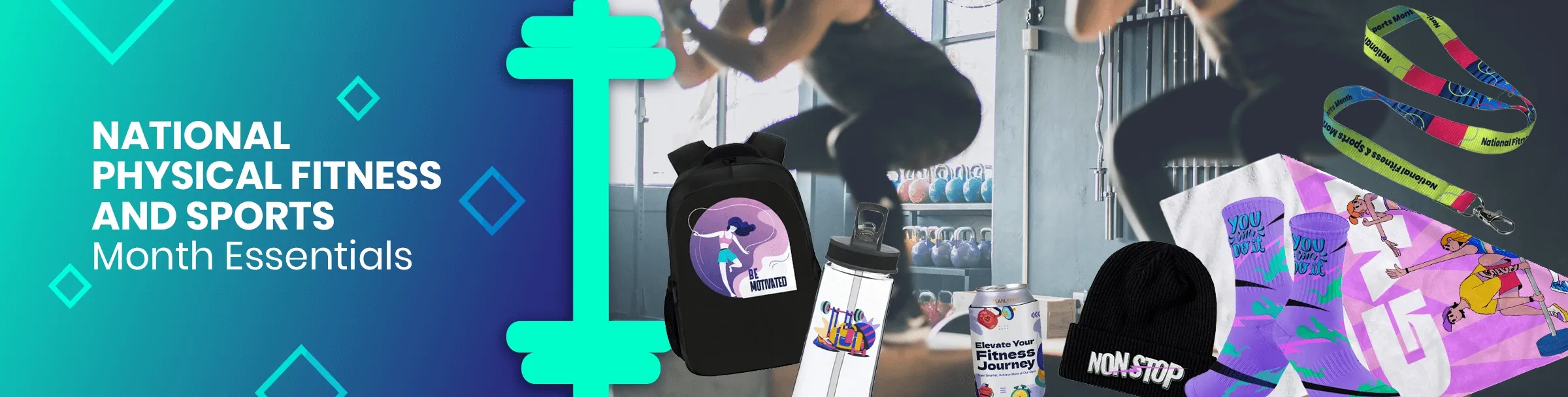 CustomPatchFactory.Com National Physical Fitness and Sports Month