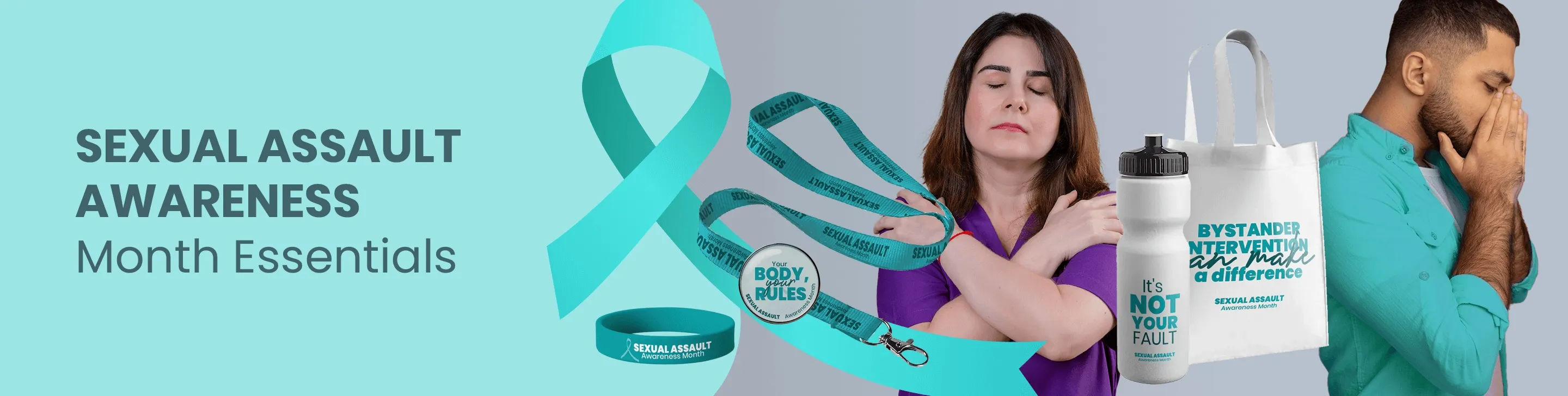 CustomPatchFactory.Com Sexual Assault Awareness Month