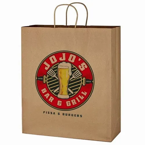 Kraft Paper Tote Bags - Custom Patch Factory