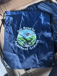 CustomPatchFactory.Com - Custom Polyester Drawstring Bag