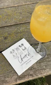 CustomPatchFactory.Com - Custom Beverage Napkin