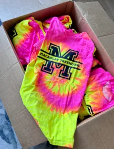 CustomPatchFactory.Com - Multi-Color Tie-Dyed T-Shirt