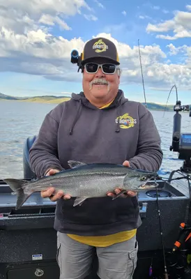 Richardson 112 Trucker Snapback - Kokanee Fishing with Kokanee Krew Outfitters In my Richardson trucker hat