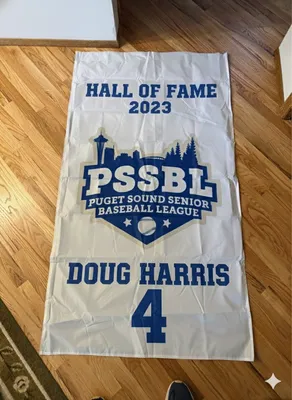 Rectangle Flag - Posted on the Facebook PSSBL page the largest adult baseball league in the country