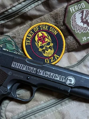 Embroidered Patches - Airsoft event for commemorative patches
