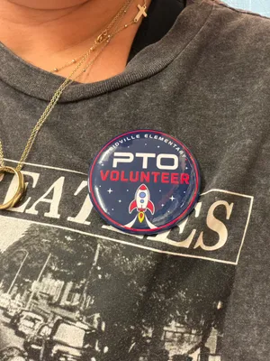 Magnetic Badge - We ordered these badges for PTO members to wear when volunteering They turned out great