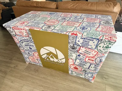 Custom Rectangle Table Covers - Just an initial fitting to try it out