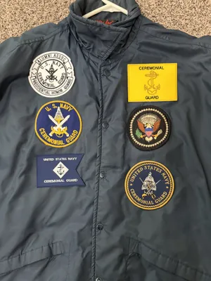 Embroidered Patches - USNCGAA Jacket