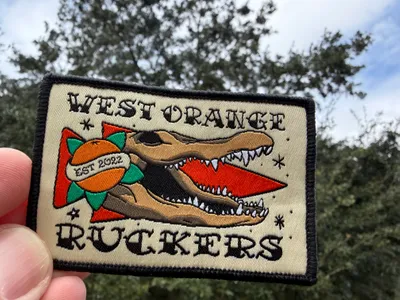 Woven Patches - Ruckers out in Florida earning their patch from West Orange Ruckers
