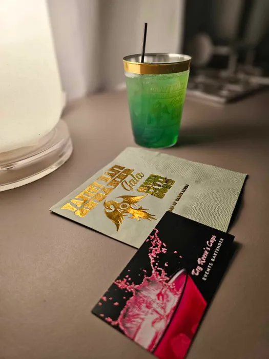 CustomPatchFactory.Com - Custom Foil Stamped Beverage Napkin