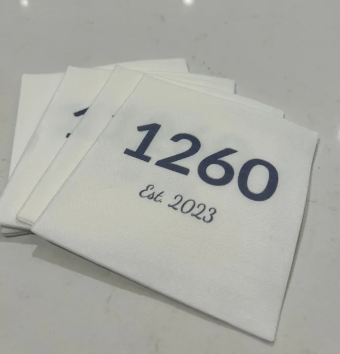 CustomPatchFactory.Com - Custom Linen Beverage Napkin