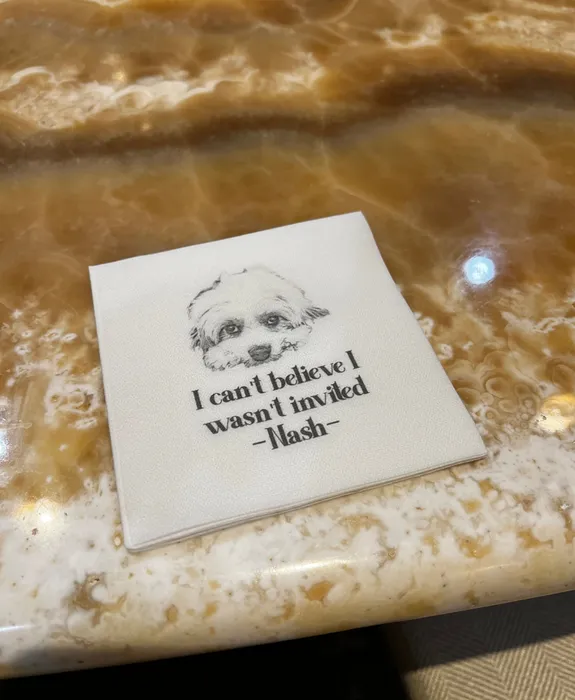 CustomPatchFactory.Com - Custom Linen Beverage Napkin