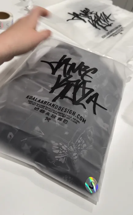 CustomPatchFactory.Com - Zipper Frosted Bag