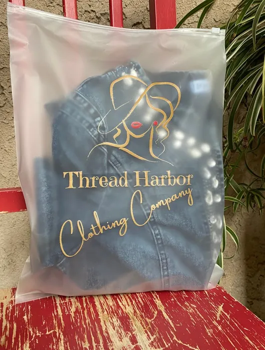 CustomPatchFactory.Com - Zipper Frosted Bag