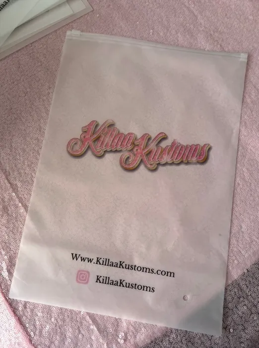 CustomPatchFactory.Com - Zipper Frosted Bag