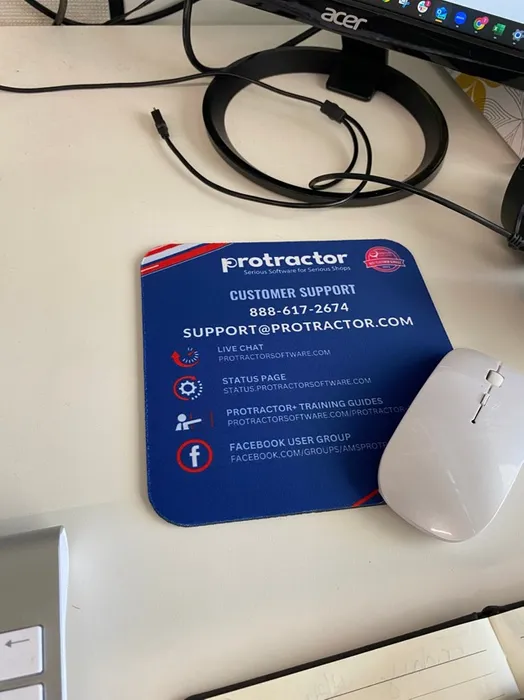 CustomPatchFactory.Com - Custom Square Mouse Pad