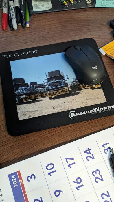 CustomPatchFactory.Com - Custom Printed Rectangular Mouse Pad