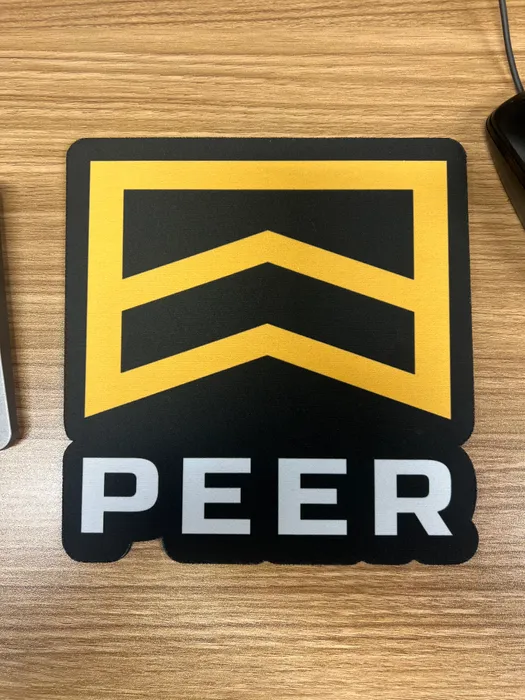 CustomPatchFactory.Com - Custom Shape Die Cut Mouse Pad