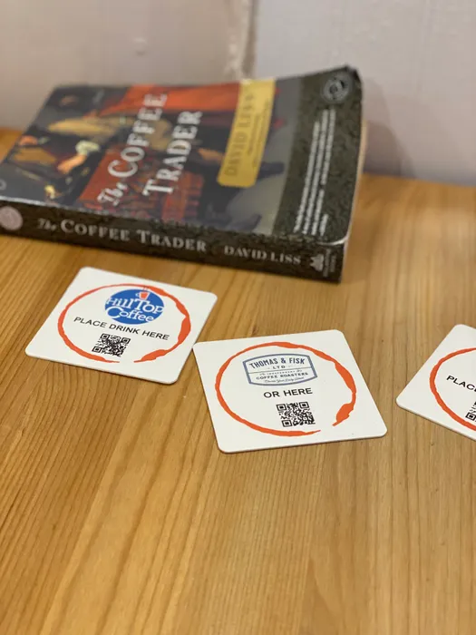 CustomPatchFactory.Com - Kraft Paper Coaster