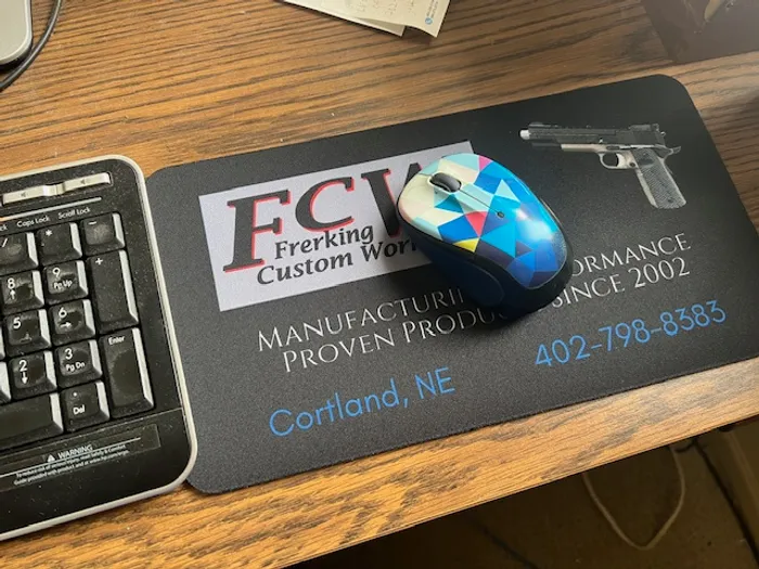 CustomPatchFactory.Com - Custom Printed Rectangular Mouse Pad