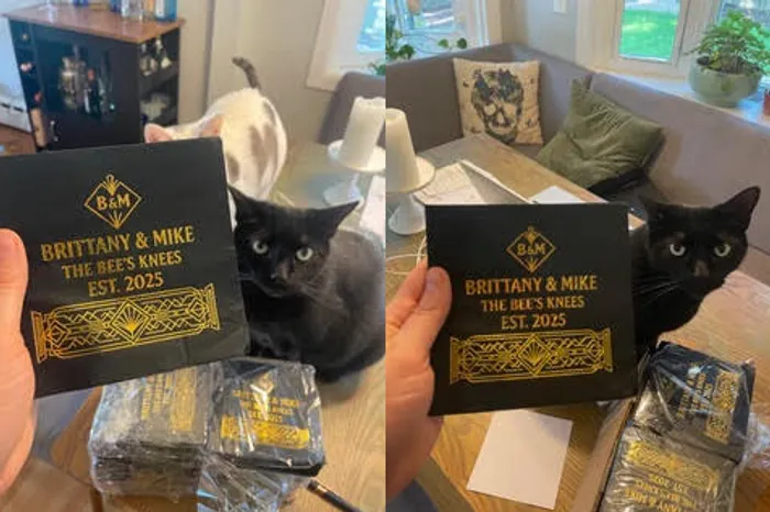 CustomPatchFactory.Com - Custom Foil Stamped Beverage Napkin