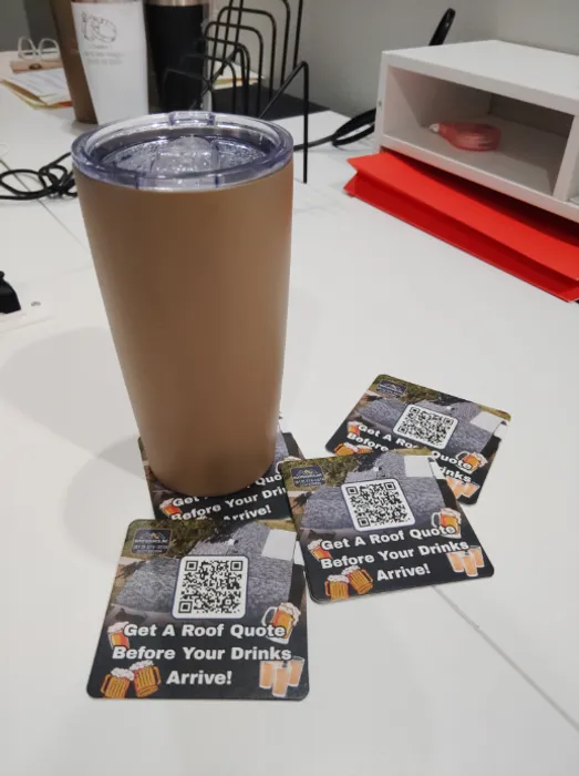 CustomPatchFactory.Com - Pulpboard Coasters