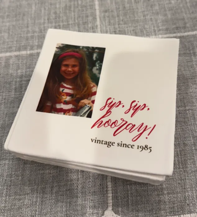 CustomPatchFactory.Com - Custom Beverage Napkin