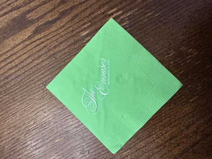 CustomPatchFactory.Com - Custom Paper Beverage Napkin