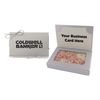 Business Card Box with Peppermint Bark 