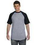 Augusta Sportswear Adult Short-Sleeve Baseball Jersey ATH HTHR