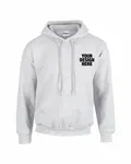 Gildan Adult Heavy Blend 8 oz., 50/50 Hooded Sweatshirt Ash