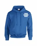 Gildan Adult Heavy Blend 8 oz., 50/50 Hooded Sweatshirt ROYAL