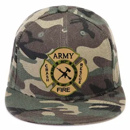 6 Panel Acrylic Fiber Snapback Cap - Custom Patch Factory