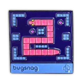 Square Lapel Pin Square Lapel Pin - Custom Patch Factory