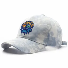 Tie-Dye Cotton Baseball Cap - Custom Patch Factory