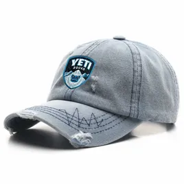 Modern Tattered Denim Cap - Custom Patch Factory