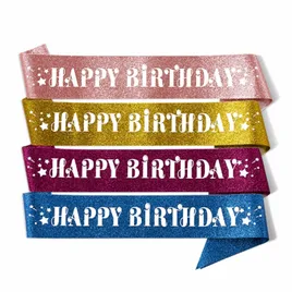 Glitter Sash - Custom Patch Factory