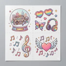 Tear & Share Tattoos - Custom Patch Factory