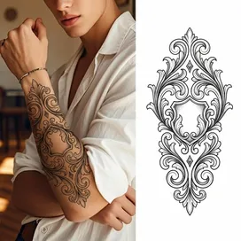 Arm Tattoos - Custom Patch Factory