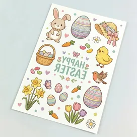 Temporary Tattoos Sheet - Custom Patch Factory
