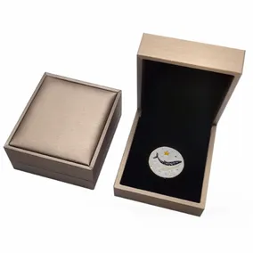 Gold PU Box Gold PU Box - Custom Patch Factory