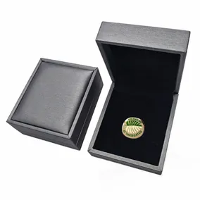 Silver PU Box Silver PU Box - Custom Patch Factory