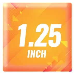 1.25 inch 1.25 inch - Custom Patch Factory